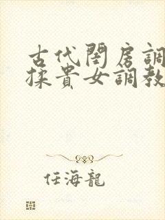 古代闺房调教h揉贵女调教记