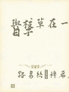 与校草在一起的日子