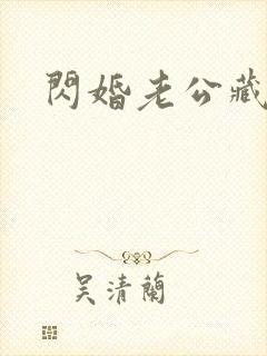 闪婚老公藏不住