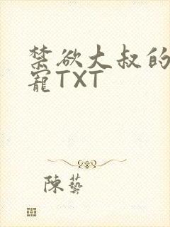 禁欲大叔的心尖宠TXT封面