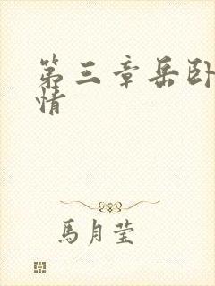 第三章岳卧室激情