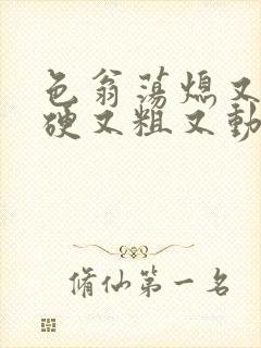 色翁荡熄又大又硬又粗又动态图