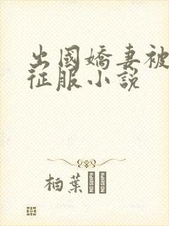 出国娇妻被黑人征服小说封面