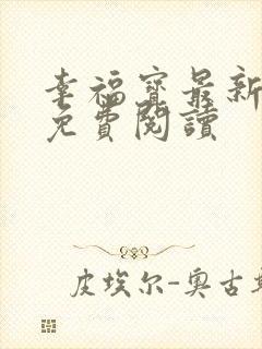 幸福宝最新章节免费阅读