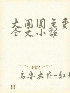 大团圆免费阅读全文小说