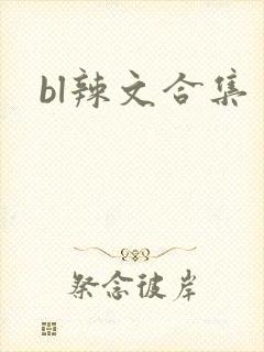bl辣文合集