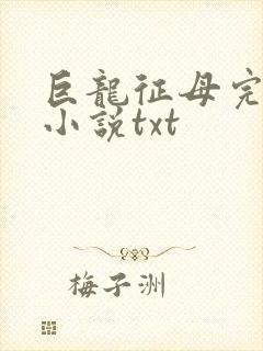 巨龙征母完结版小说txt