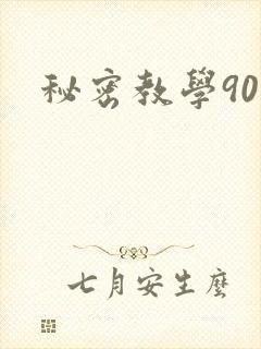 秘密教学90