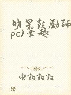 明星鼓励师(npc)笔趣封面