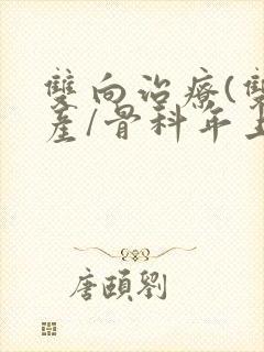 双向治疗(双/产/骨科年上)