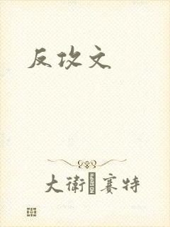 反攻文