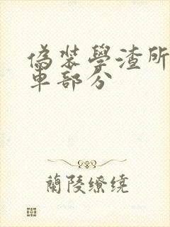 伪装学渣所有开车部分