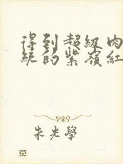 得到超级肉禽系统的紫岭红山