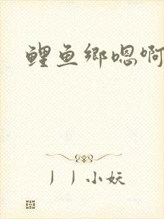 鲤鱼乡嗯啊封面