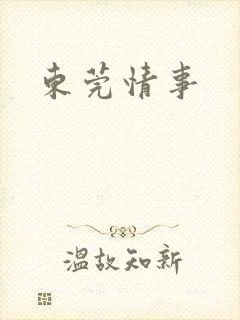 东莞情事封面