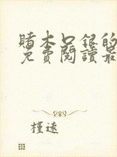 赌木口银的小说免费阅读最新封面