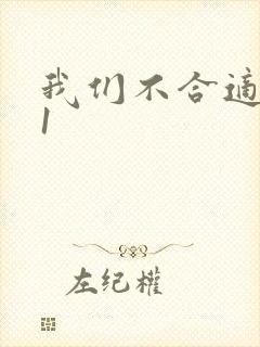 我们不合适1V1封面