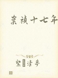 崇祯十七年封面