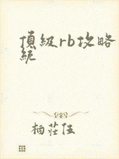 顶级rb攻略系统封面