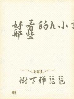 好看的h小说有哪些