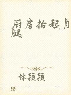 厨房抬起月月的腿封面