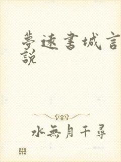 梦远书城言情小说