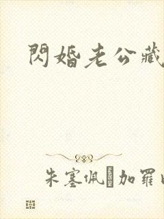 闪婚老公藏不住