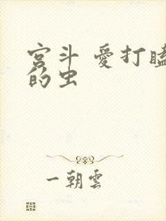 宫斗 爱打瞌睡的虫