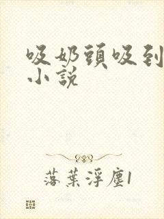 吸奶头吸到高潮小说