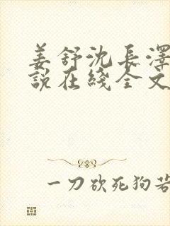 姜舒沈长泽的小说在线全文免费阅读笔趣阁