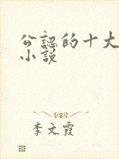 公认的十大虐心小说封面