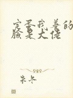 完蛋我养的小白脸是大佬