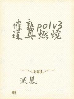 催熟po1v3道具燃烧封面