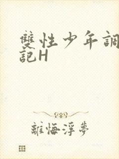 双性少年调教日记H