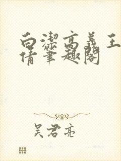 白洁高义王申孙倩笔趣阁封面