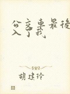 公交车最后一排入了我