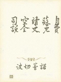 司空靖苏月汐小说全文免费阅读