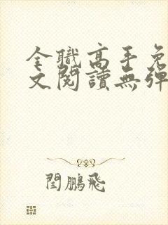 全职高手免费全文阅读无弹窗