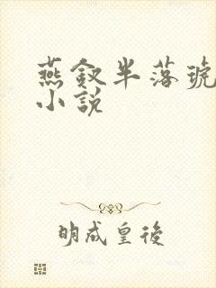 燕钗半落琥珀糖小说