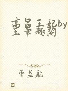 高昌王妃by黛玉笔趣阁