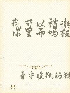 我可以稍微放进你里面吗校园版