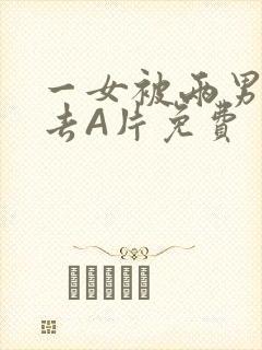 一女被两男桶进去A片免费封面