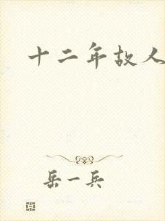 十二年故人戏
