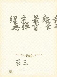 绍宋 最新章节 无弹窗 笔趣阁封面