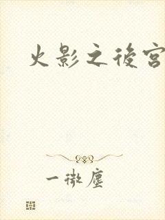 火影之后宫佳丽封面