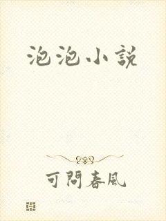 泡泡小说