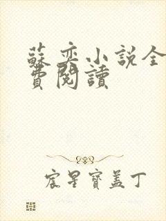 苏奕小说全文免费阅读