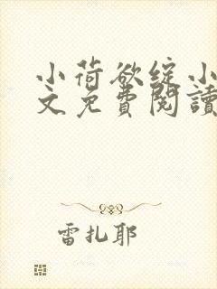 小荷欲绽小说全文免费阅读笔趣阁