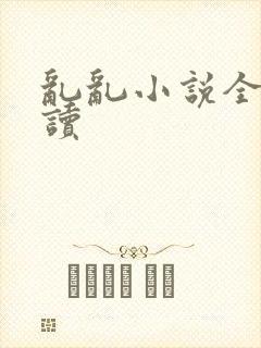 乱乱小说全文阅读