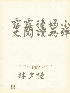 露露后妈小说全文阅读无弹窗笔趣阁